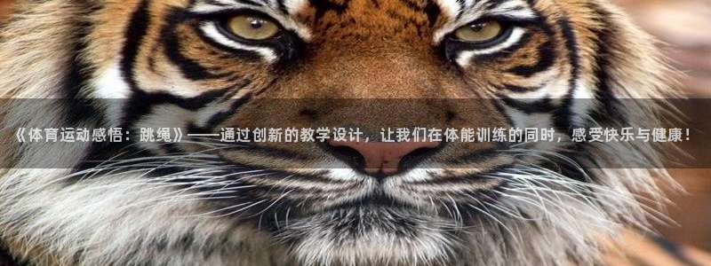 旧版光速体育：《体育运动感悟：跳绳》——通过创新的教学设计，让我们在体能训练的同时，感受快乐与健康！